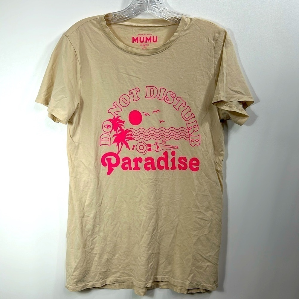Show Me Your MuMu Oliver graphic T-shirt size XS.